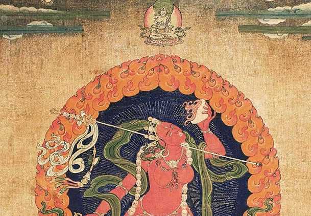 空行母——女性神祇，代表智慧与慈悲