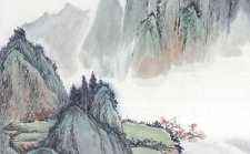 莫将尘念污山水 一轮心月寄人间